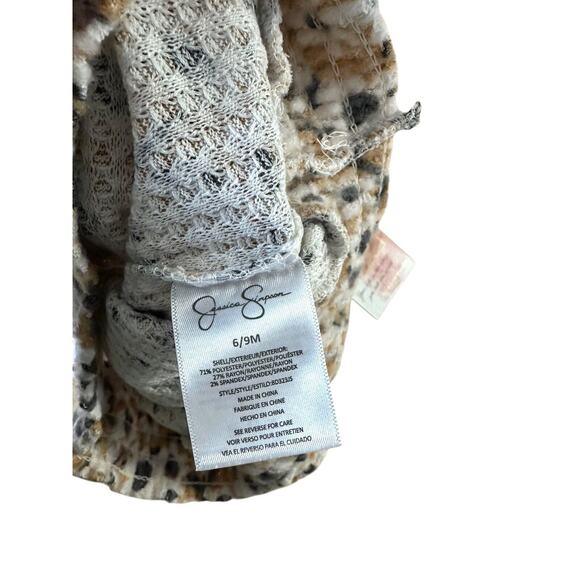 Jessica Simpson Baby Girl's 2 Pieces Set Top & Leggings Size 6/9M Nutmeg - Picture 5 of 5